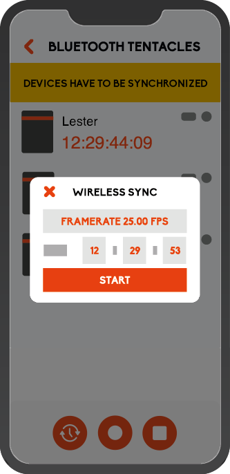 Screen Wireless Sync Popup